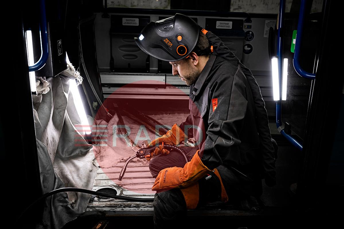 GXE323G5  Kemppi Flexlite GXe K3 323G Air Cooled 320A MIG Torch, w/ Euro Connection - 5.0m